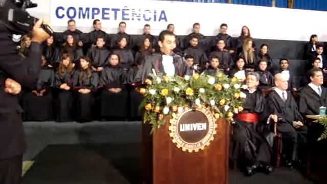 COLAÇÃO DE GRAU DIREITO UNIVEM - ORADOR: WILLIAM BUIM - 20/01/2008 смотреть онлайн