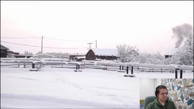 РЕАКЦИЯ на 24 ЧАСА В САМОМ ХОЛОДНОМ МЕСТЕ НА ЗЕМЛЕ! −71,2 °C ,ОЙМЯКОН