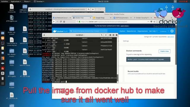 Tutorial 04 - Pushing a Docker container image to Docker Hub смотреть онлайн