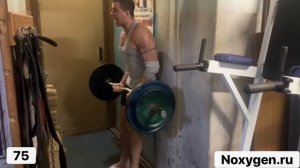 Тренировка в подземелье - свободный подъем на бицепс - гриф WPF