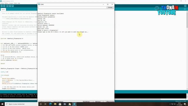 TRONIK AVENTUR 281 - FINGERPRINT - CAPTEUR EMPREINTE DIGITALE смотреть онлайн