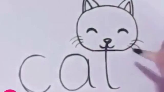 Как нарисовать кота смотреть онлайн