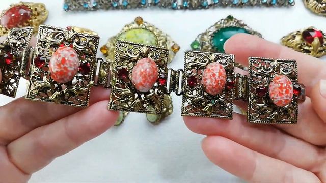 Винтажная чешская бижутерия