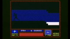 Saboteur (ZX Spectrum). Level 1