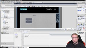 TIA Portal: HMI/TP Screen Navigation per Dropdown and Button