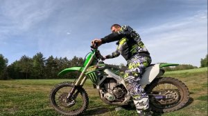 Мотокросс с нуля | Новичок купил кавасаки kx450 2019, не зря? Обзор на мою кавасаки . Куча тюнинга