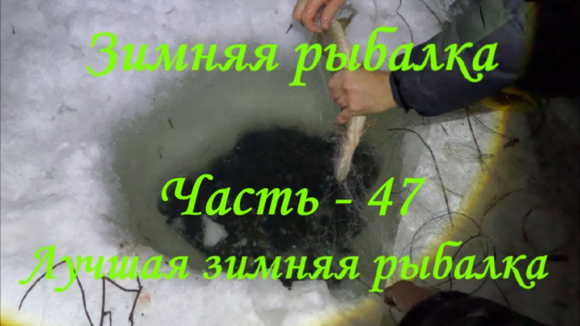 Зимняя рыбалка. Часть - 47 