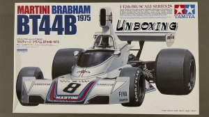 Распаковка 1/12 Brabham BT44B 1975  от Tamiya