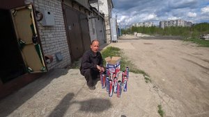 Утепление ворот гаража, тест самореза