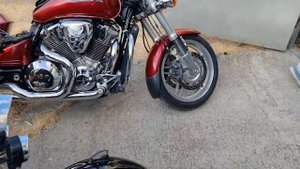 Honda VTX 1800 C с колесами от F версии и бэггер ктиом | мото подбор
