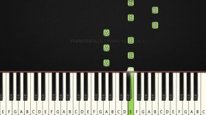 Interstellar Piano tutorial | Hans Zimmer Easy piano beginner by Pianoskill