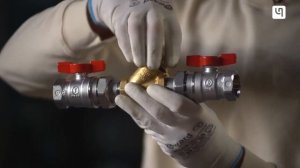 Установка осадочного фильтра между двумя "американками"