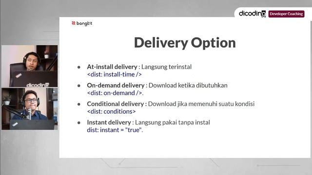 Dicoding Developer Coaching #34: Android | Modular Android App dengan Dynamic Feature смотреть онлайн