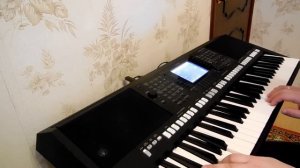лирика на синтезаторе ямаха psr s750