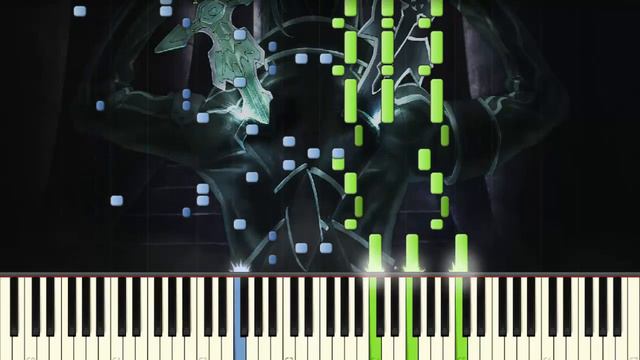Sword Art Online - Crossing field [TheIshter]- Piano tutorial (Synthesia) смотреть онлайн
