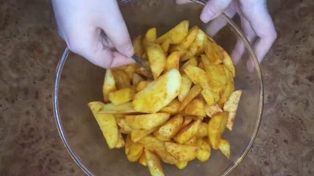 Картофель по Деревенски в Духовке