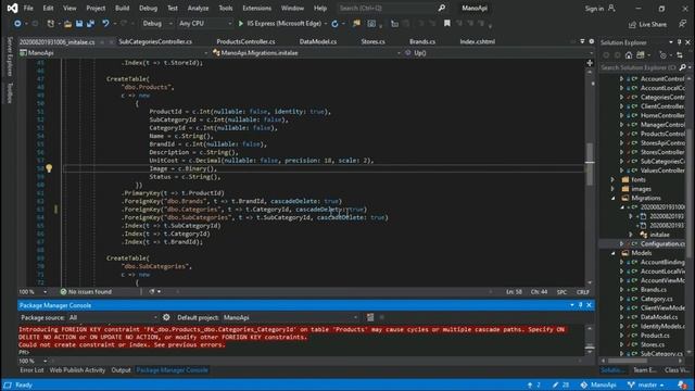System.Data.SqlClient.SqlException: 'Introducing FOREIGN KEY constraint смотреть онлайн