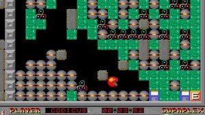 Supaplex - Tough but possible! - Level 70 Прохождение игры Supaplex (original)