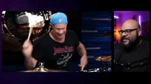 Drummer Reacts : Chad Smith Hears 30 Seconds To Mars For The First Time At @DrumeoOfficial