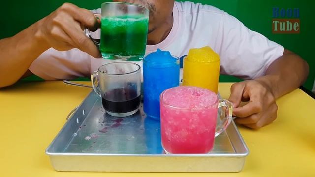 ASMR Drinking Soda Colorful Smoothies EST 5 Flavor l EP.16 I BoonTube смотреть онлайн