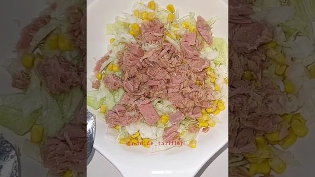 TON BALIKLI ŞİPŞAK SALATA