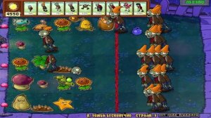 300 Zombies with Cone Vs Plants