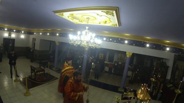 6/19.12. Святителя Николая, Архиеп. Мир Ликийских, чудотворца. Всенощное бдение смотреть онлайн