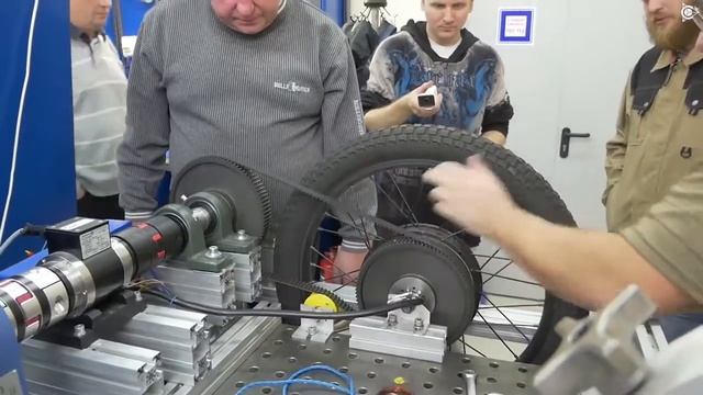 Рабочие будни испытание BLDC мотор колеса l Проект Дуюнова смотреть онлайн
