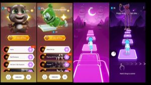 Taking Tom - Gummy Bear - Crazy Frog - Poopy Playtime | Tiles Hop EDM RUSH