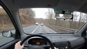 2007 Nissan Micra | 1.2 i | POV Country Road Drive