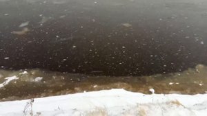 Ледоход на реке Вычегда