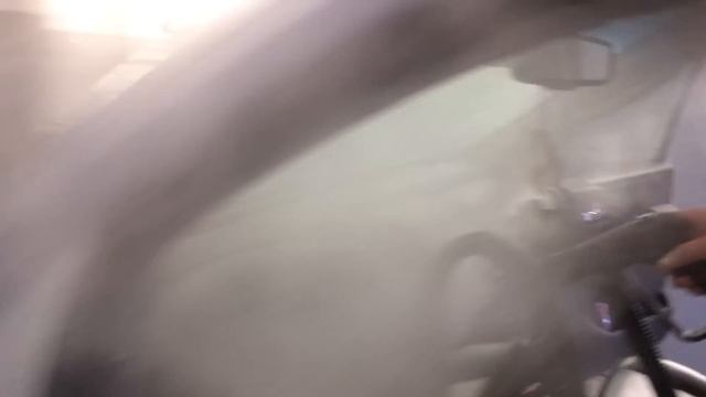 Чистка воздуховодов салона на Nissan Navara D40