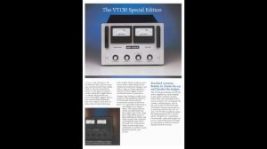 Audio Research VT130 Special Edition & VT150 Special Edition Brochure ( English Language )