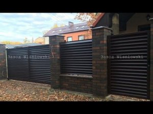 Делаем въездные ворота на участок, своими руками ч.2