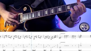 Gary Moore - One Day - Guitar Cover and Tab