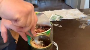 Доширак с тушенкой