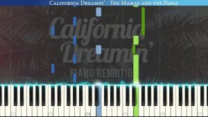 California Dreamin' - The Mamas and the Papas | Piano Tutorial