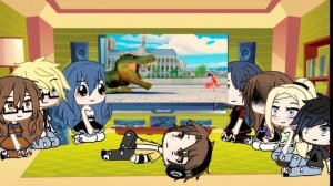 реакция персонажей леди баг на на клипы и видео с ютюба я незнаю как это назвать