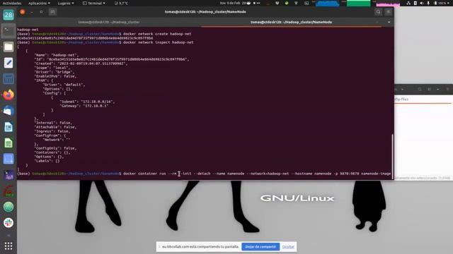 Curso Gratuito de Hadoop: "Despliegue de un cluster Hadoop mediante contenedores Docker Big Data" смотреть онлайн
