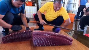 Мастер по разделке рыбы — изысканные навыки владения острым ножом!