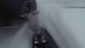 работа подвески снегохода