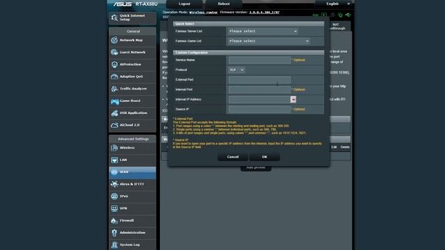 HOW TO: Setup NAT Port Forwarding Rules On ASUS RT-AX & RT-AC WiFi Routers смотреть онлайн