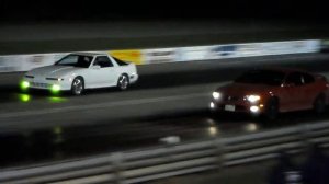 2004 Pontiac GTO LS1 vs Toyota Supra Mk3 at Mid America Motorplex