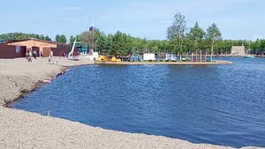 Магнитогорск, из парка у Вечного огня в парк Лукоморье, по набережной реки Урал (03.06.2023)