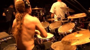 Archspire -Spencer Prewett - Drum Cam Ramona mainstage CA 5/22/15