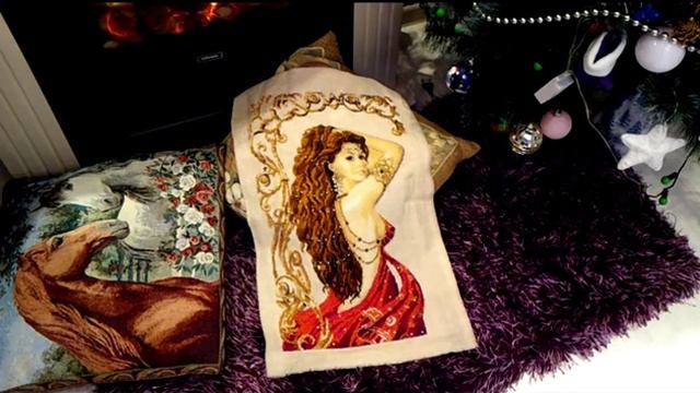 ГОТОВАЯ ВЫШИВКА "ЛЕЙЛА-ЗОЛОТЫЕ РУЧКИ" СП ЖЕНСКИЙ ОБРАЗ ИЛИ КРАСОТА СПАСЕТ МИР" смотреть онлайн