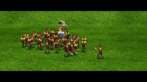 50 Gold Colossus vs Egyptian Titan | Age of Mythology (1080p 60fps)