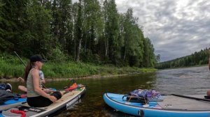 Усьва сплав на сапах