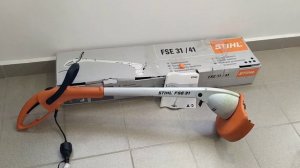 Електротример STIHL FSE 31 ВИСНОВКИ мотокоса штиль триммер FS 52 60 81 4-частина