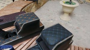 Подлокотники разных цветов в КамАЗ